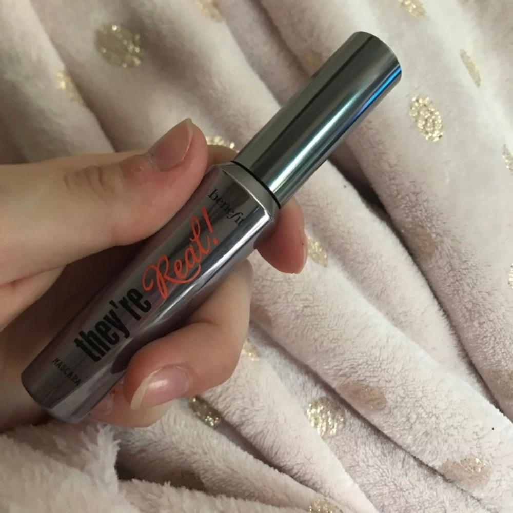 Benefits they’re real! Mascara.